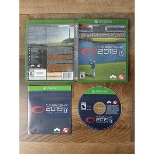 Golf Club 2019 (Microsoft Xbox One: 2018) Complete CIB - Tested